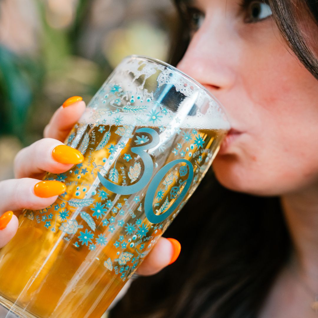 30th Anniversary Pint Glass
