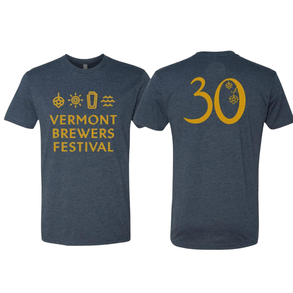 30th Vermont Brewers Festival TShirt Vermont Brewers Association