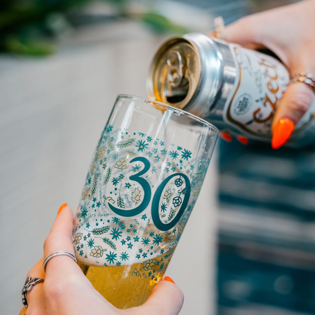 30th Anniversary Pint Glass