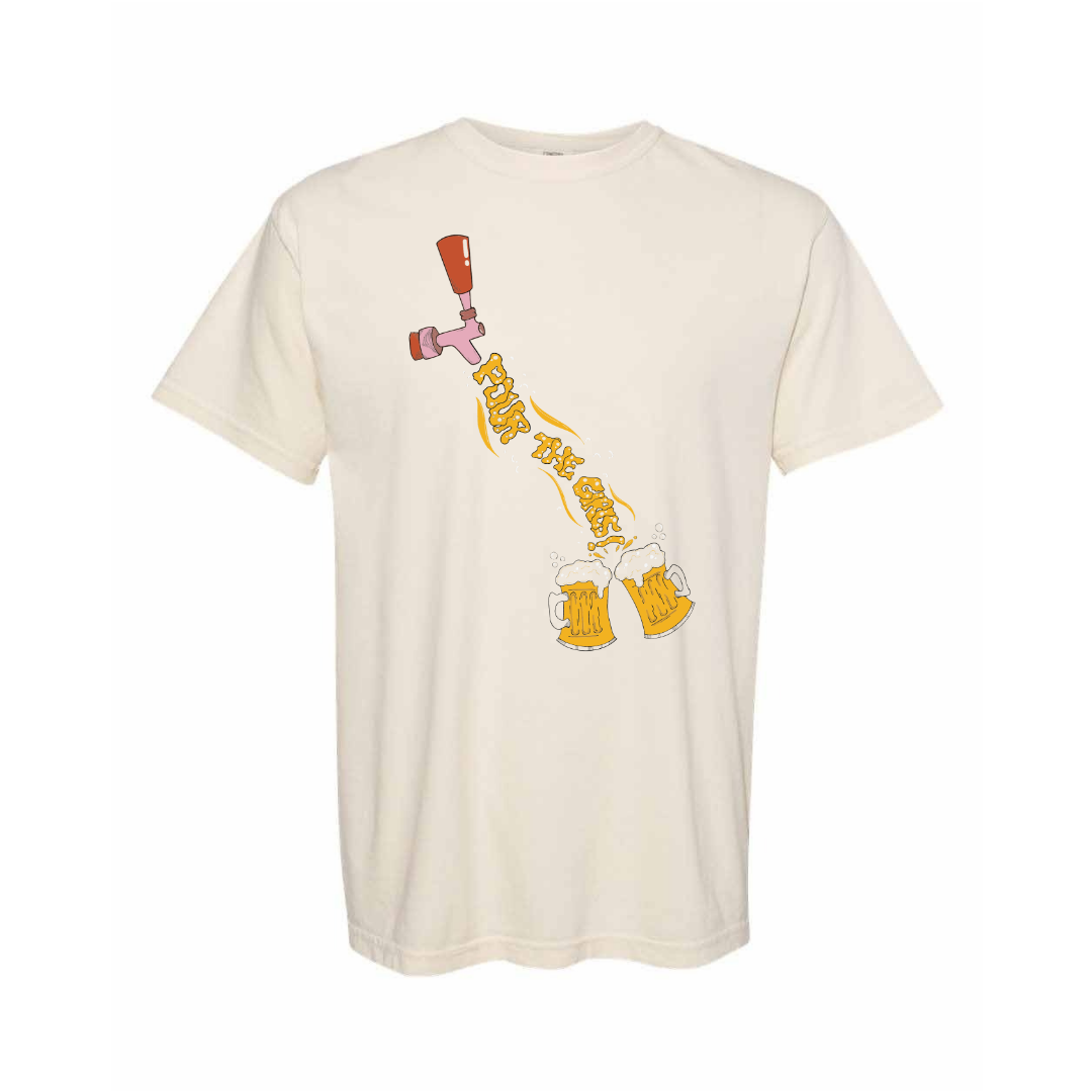 Pour the Girls! T-shirt (Ivory)