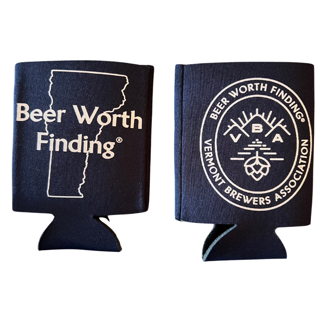 Navy Beer Koozie