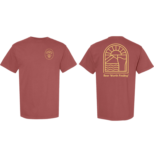 Beer Worth Finding T-Shirt (Brick)