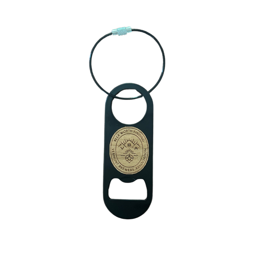Wood VBA Keychain Bottle Opener