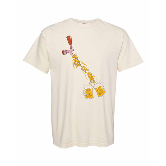Pour the Girls! T-shirt (Ivory)